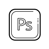 Photoshop icon showing their logo.